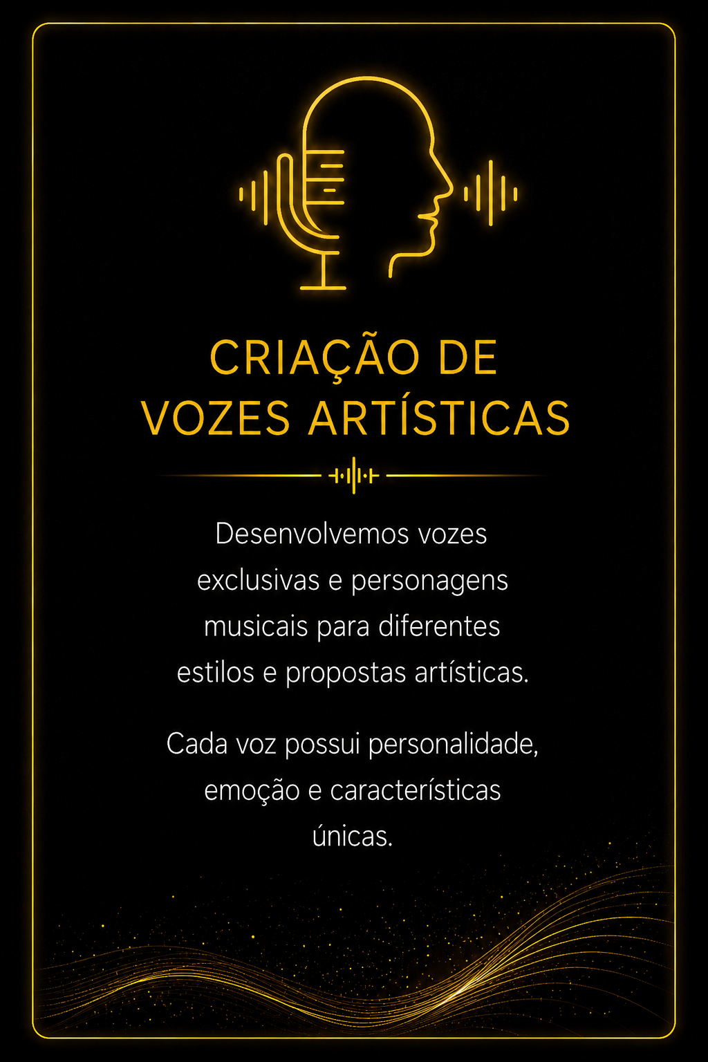 Criação de Vozes Artísticas