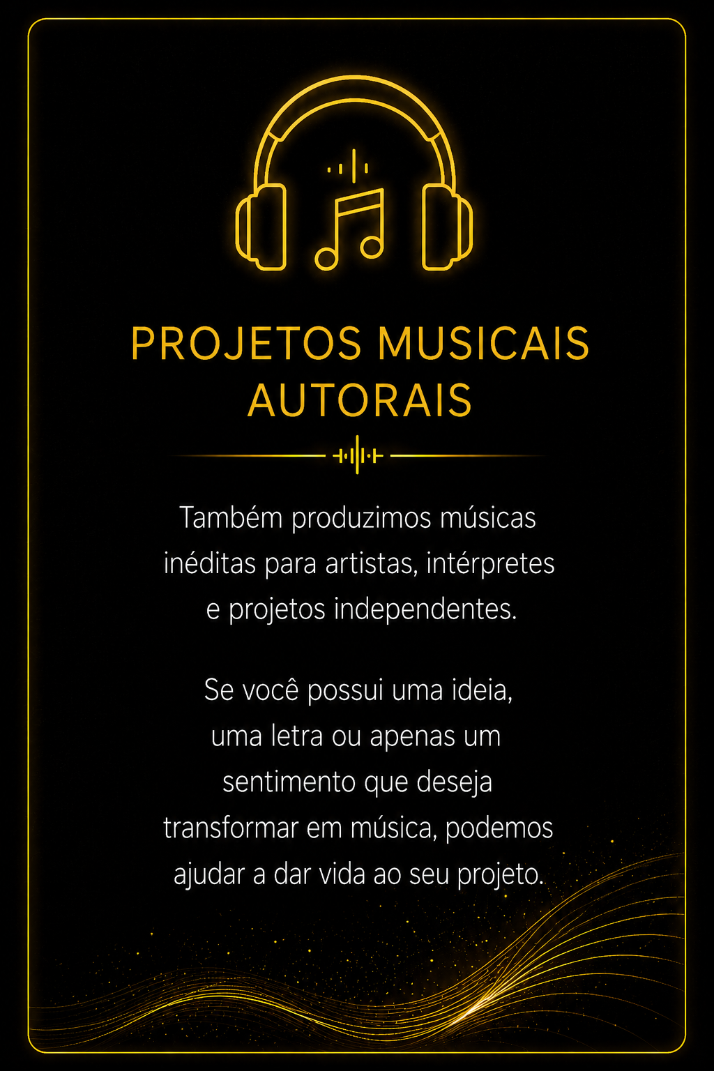 Projetos Musicais Autorais